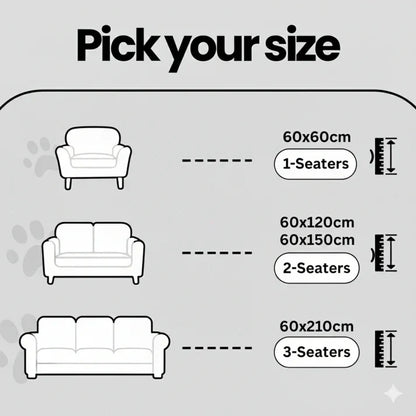 Plush Quilted Non-Slip Pet Sofa Protector Cover